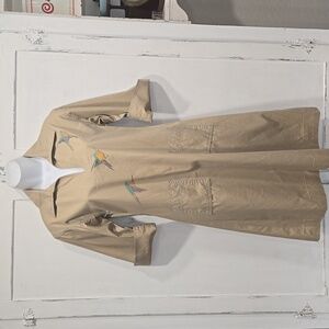 CALIFORNIA LOOKS GRAPHIC MID LENGTH dress.   #6185